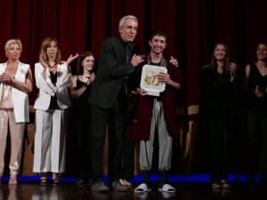 Terzo Premio ad Avellino per l'edizione 2017- cerimonia di premiazione con Gaetano Aronica